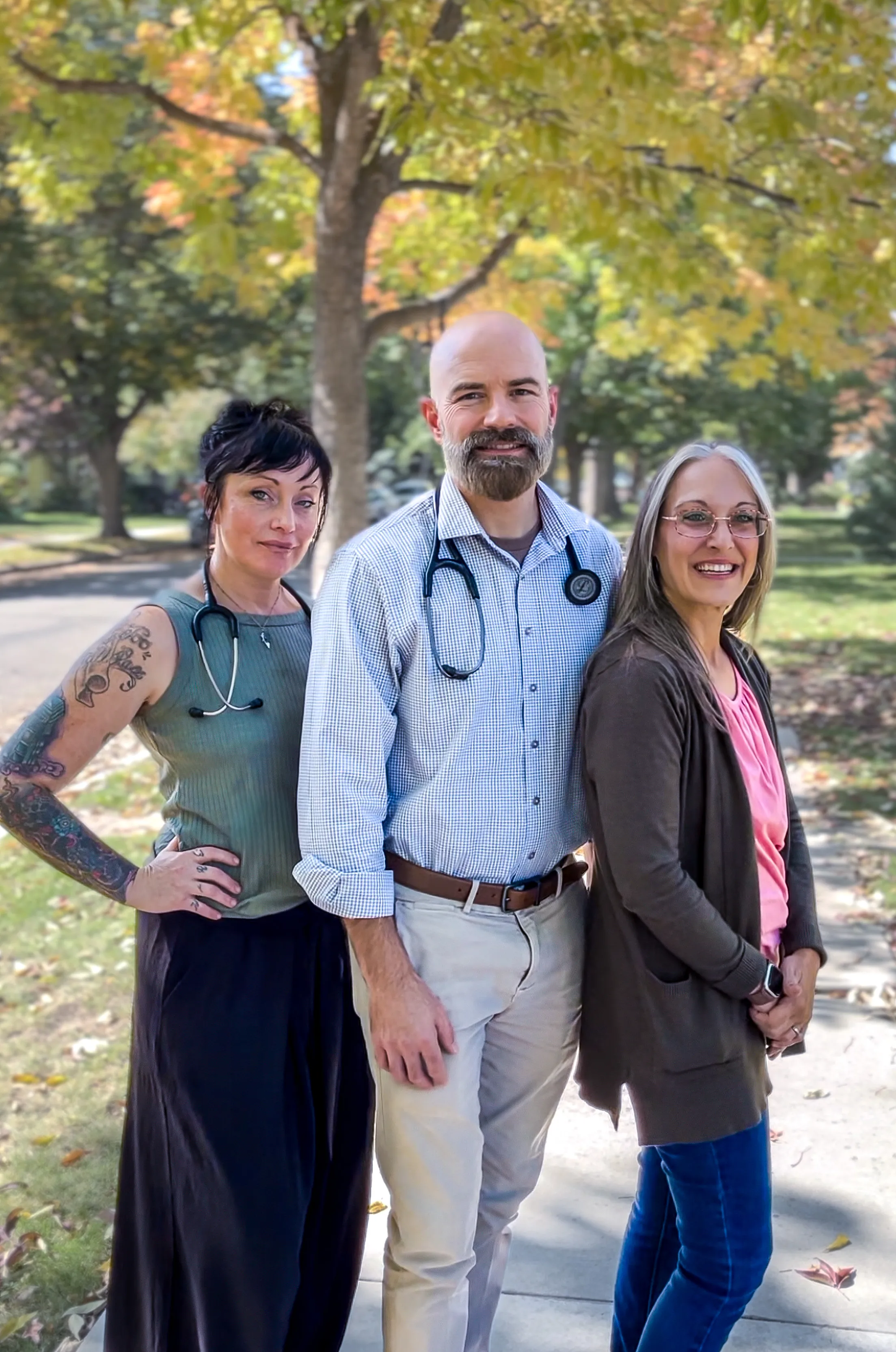 Dr. Josh, Jane and Andrea of Independent Family Doctors